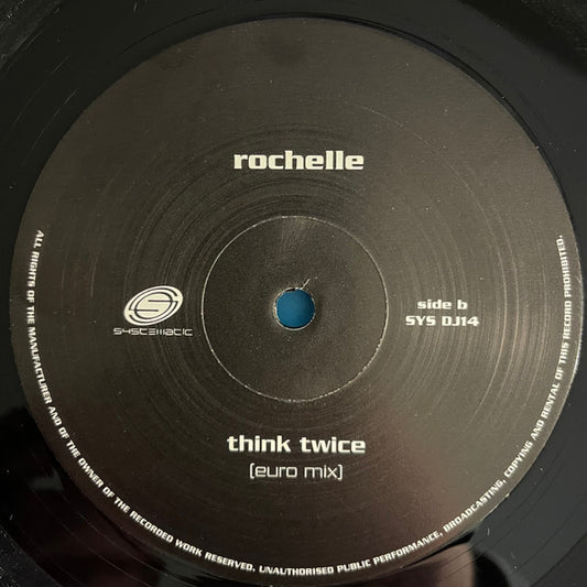 Rochelle (2) : Think Twice (12", Promo)