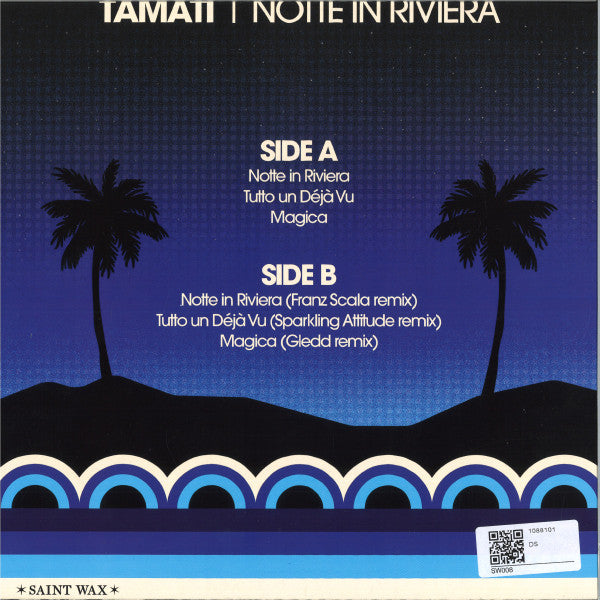 Tamati : Notte In Riviera (12")