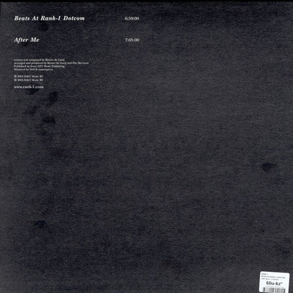 Rank1* : Beats At Rank-1 Dotcom / After Me (12")