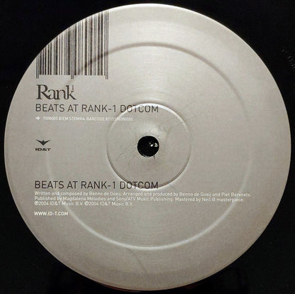 Rank1* : Beats At Rank-1 Dotcom / After Me (12")