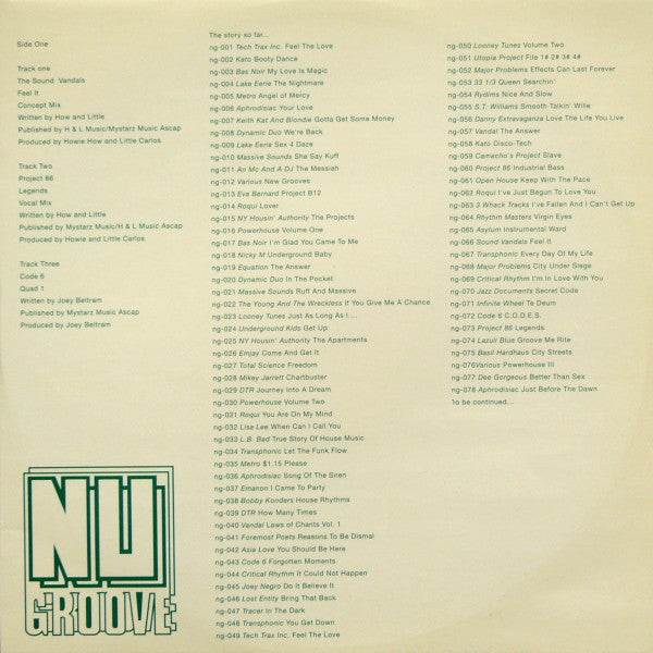 Various : Nu Groove  - 25 West 38th - A Compilation (2xLP, Comp)