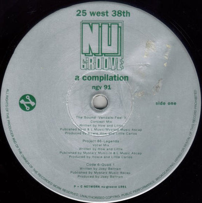 Various : Nu Groove  - 25 West 38th - A Compilation (2xLP, Comp)