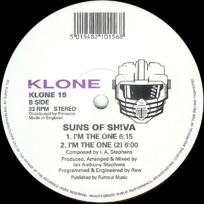 Suns Of Shiva : Hills Of Katmandu / I'm The One (12")