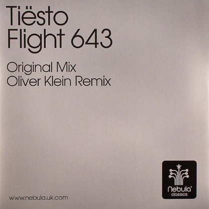 Tiësto* : Flight 643 (12")