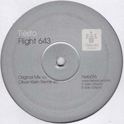 Tiësto* : Flight 643 (12")