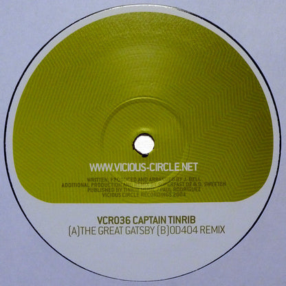 Captain Tinrib : The Great Gatsby (12")