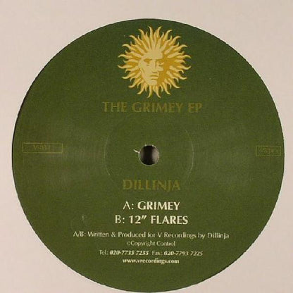 Dillinja : The Grimey EP (2x12", EP)