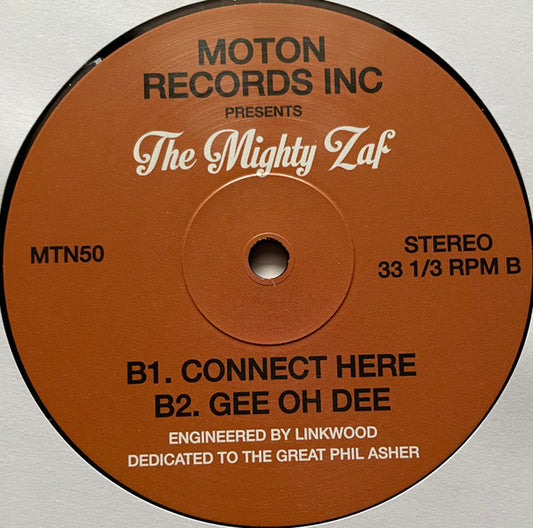 The Mighty Zaf : Things Could Be (12")