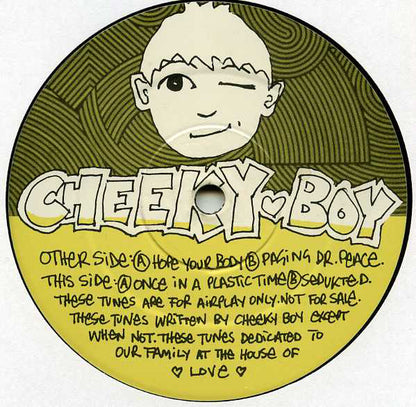 Cheeky Boy : Cheeky Boy EP (12")
