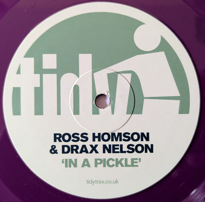 Ross Homson & Drax Nelson / Anne Savage : In A Pickle / Why (12", Ltd, Pur)