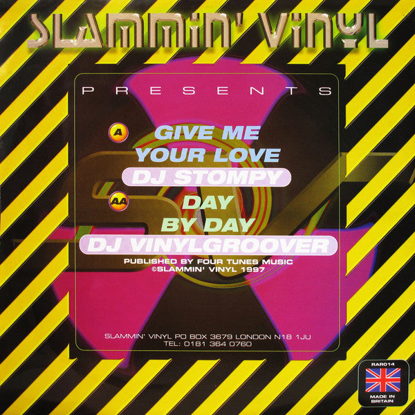 DJ Stompy / Vinylgroover : Give Me Your Love / Day By Day (12", Ful)