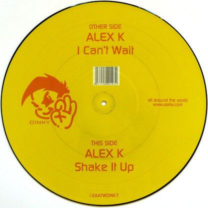 Alex K : I Can't Wait (12", Ltd, Pic)