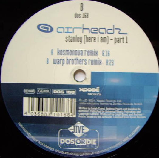 Airheadz : Stanley (Here I Am) (12", Par)
