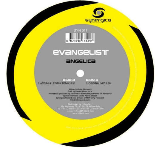 Evangelist : Angelica (12")