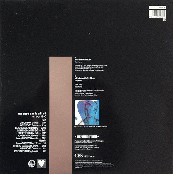 Spandau Ballet : Crashed Into Love (12", Gat)