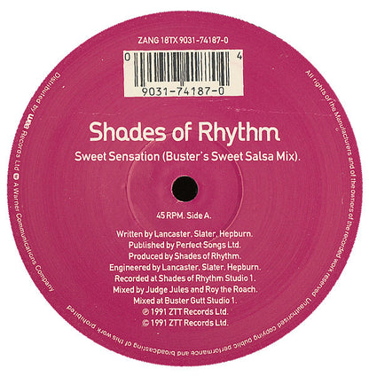 Shades Of Rhythm : Sweet Sensation Remixes (12")