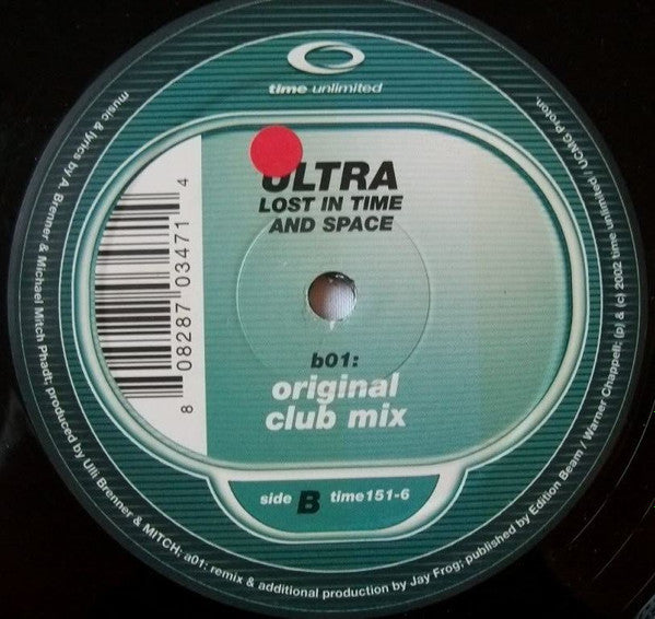 Ultra : Lost In Time And Space (12")