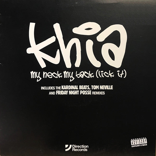 Khia : My Neck, My Back (Lick It) (12")