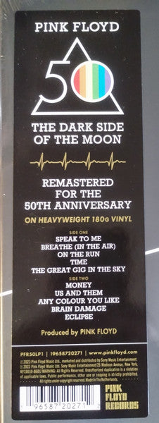 Pink Floyd : The Dark Side Of The Moon (LP, Album, RE, RM, 50t)