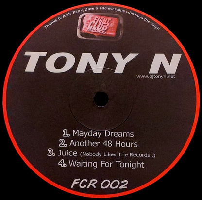 Tony N : Mayday Dreams (12")