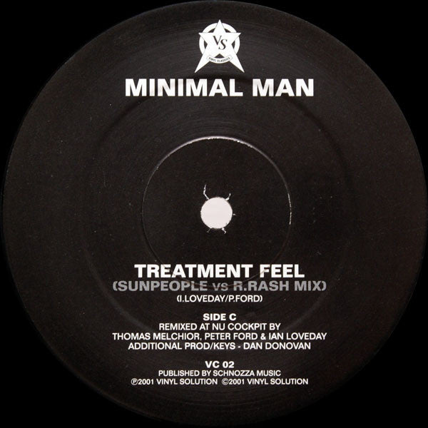Minimal Man : Treatment Feel (Remixes) (12")