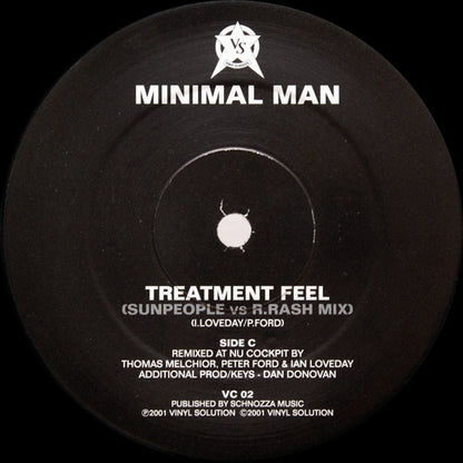 Minimal Man : Treatment Feel (Remixes) (12")