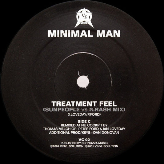 Minimal Man : Treatment Feel (Remixes) (12")