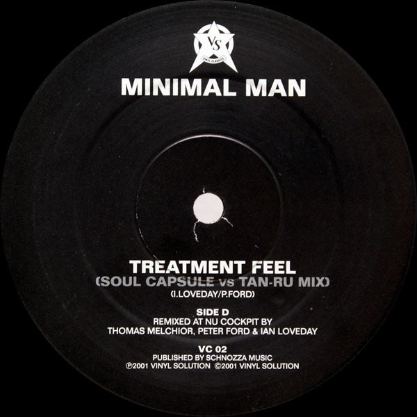 Minimal Man : Treatment Feel (Remixes) (12")