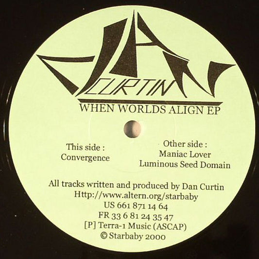Dan Curtin : When Worlds Align EP (12", EP)