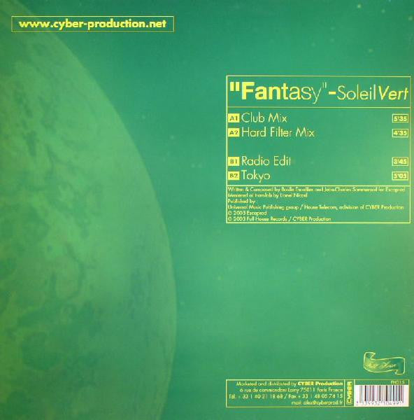 Soleil Vert : Fantasy (12")