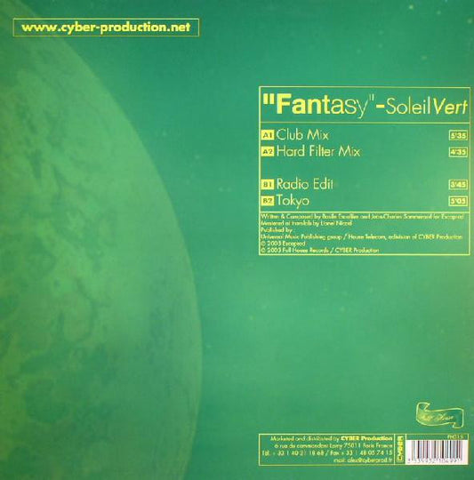 Soleil Vert : Fantasy (12")