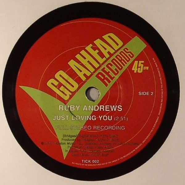 Mel Britt / Ruby Andrews : She'll Come Running Back / Just Loving You (7")