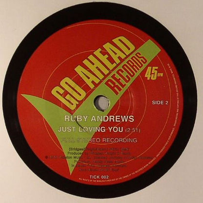 Mel Britt / Ruby Andrews : She'll Come Running Back / Just Loving You (7")
