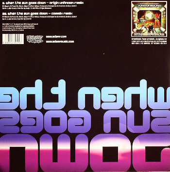 DJ Fresh* Feat. Adam F : When The Sun Goes Down (12")