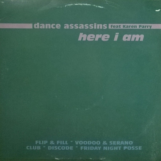 Dance Assassins Feat Karen Parry : Here I Am (2x12", Promo)