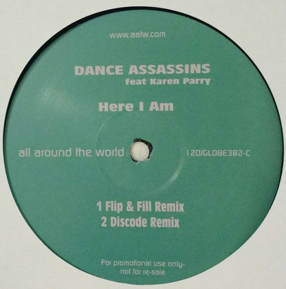 Dance Assassins Feat Karen Parry : Here I Am (2x12", Promo)