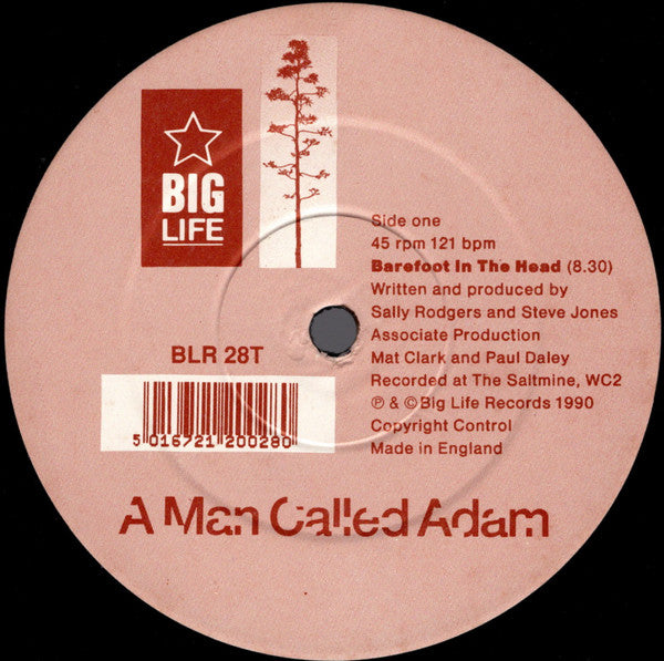 A Man Called Adam : Barefoot In The Head (12")