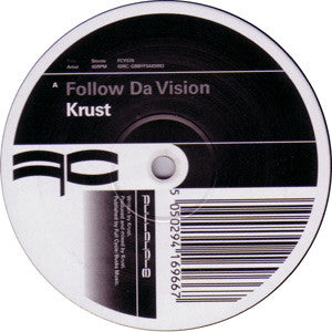 Krust : Follow Da Vision / Paper Monster (12")