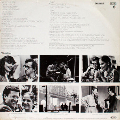 George Gershwin, New York Philharmonic, Zubin Mehta, Gary Graffman : Music From The Woody Allen Film "Manhattan" (LP, Album)