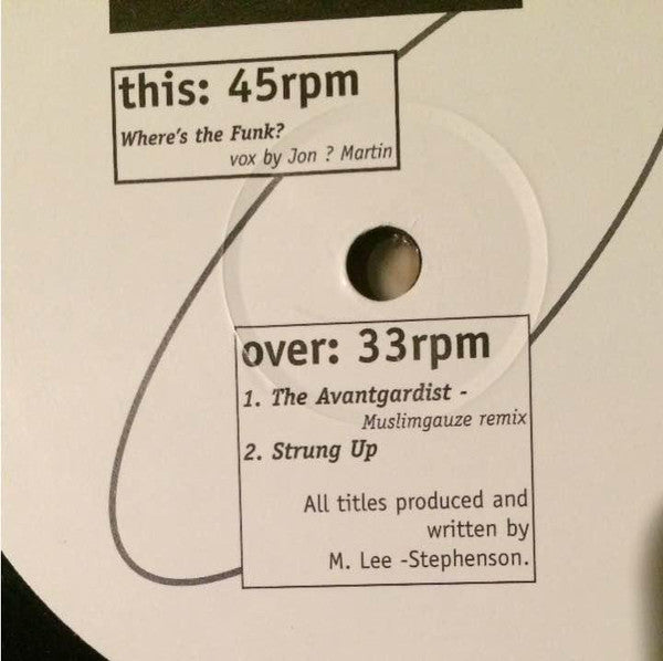 Doppler 20:20 : Where's The Funk? (12")