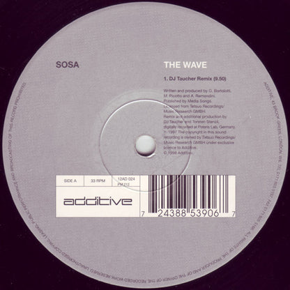 Sosa : The Wave (12")