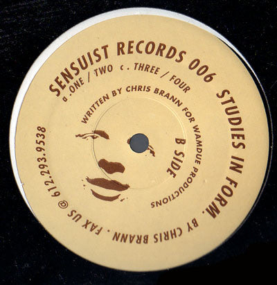 Chris Brann : Studies In Form (12")
