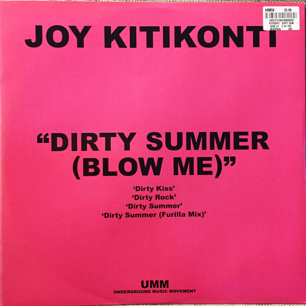 Joy Kitikonti : Dirty Summer (Blow Me) (12")