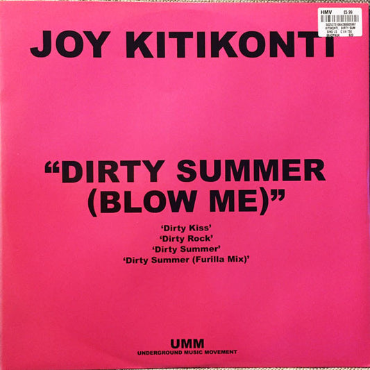 Joy Kitikonti : Dirty Summer (Blow Me) (12")