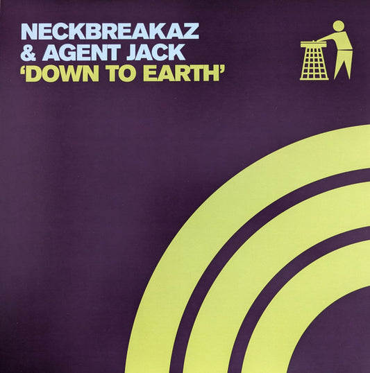 NeckBreakaz & Agent Jack / Lee Haslam Feat. Rion S : Down To Earth / Our Sanctuary (12", Ltd, Yel)