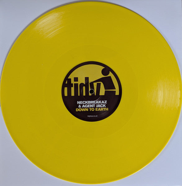 NeckBreakaz & Agent Jack / Lee Haslam Feat. Rion S : Down To Earth / Our Sanctuary (12", Ltd, Yel)