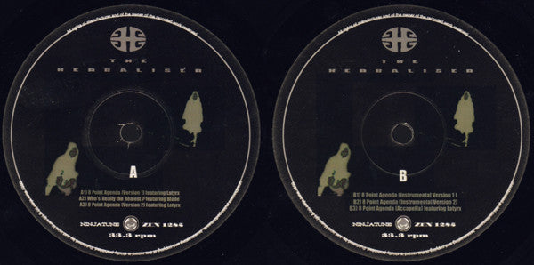 The Herbaliser Featuring Latyrx : 8 Point Agenda (12", Maxi)