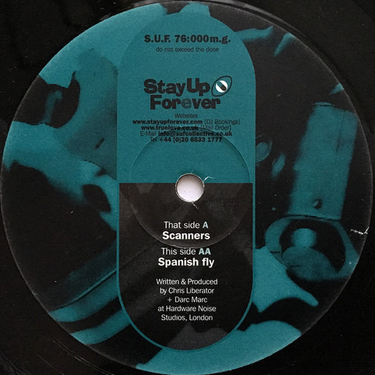 Rebel Shaker Gang : Scanners / Spanish Fly (12")
