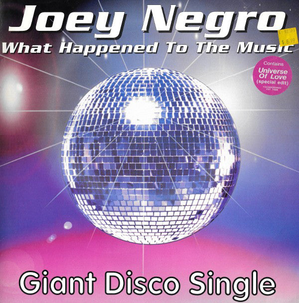 Joey Negro : What Happened To The Music (12")
