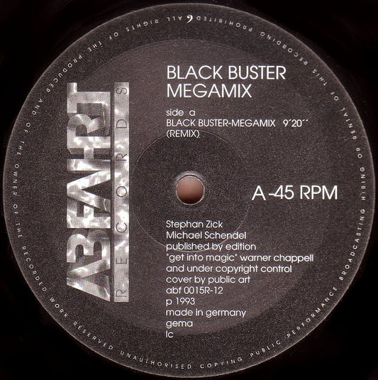 In-Trance* : Black Buster Megamix (Remix) (12")